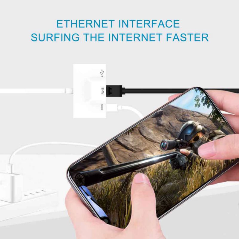 USB C tot RJ45 LAN Wired Type c Netwerk a... Grandado