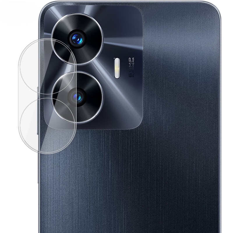 Para OPPO Realme C55 Realmy C55 C 55 55C 4G 6,72 "Original lente de cámara 3D cubierta trasera Protector película de vidrio templado