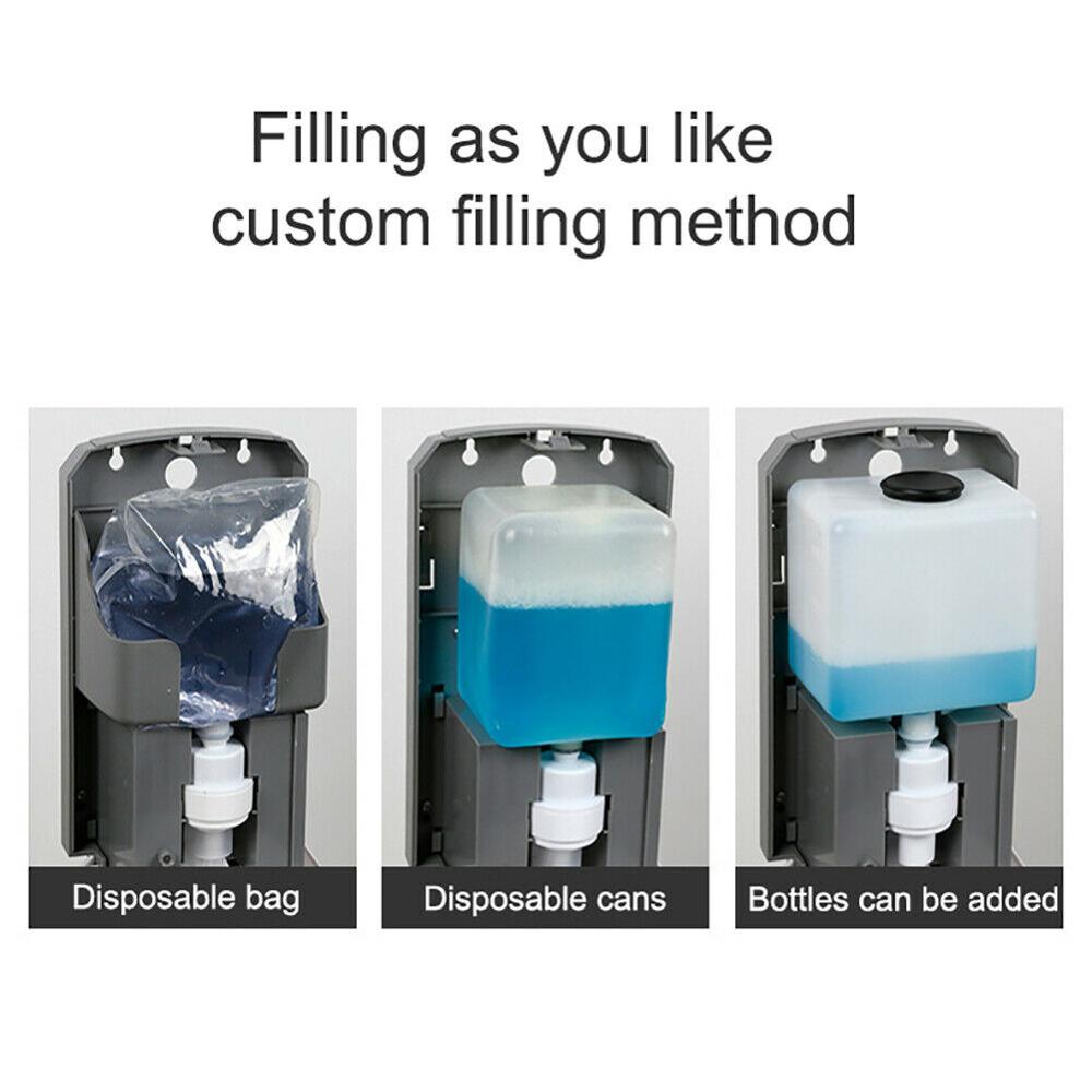 Intelligent Automatic Liquid Soap Dispenser Touchless IR Infrare Induction Foam Hand Washing Device for Kitchen Bathroom