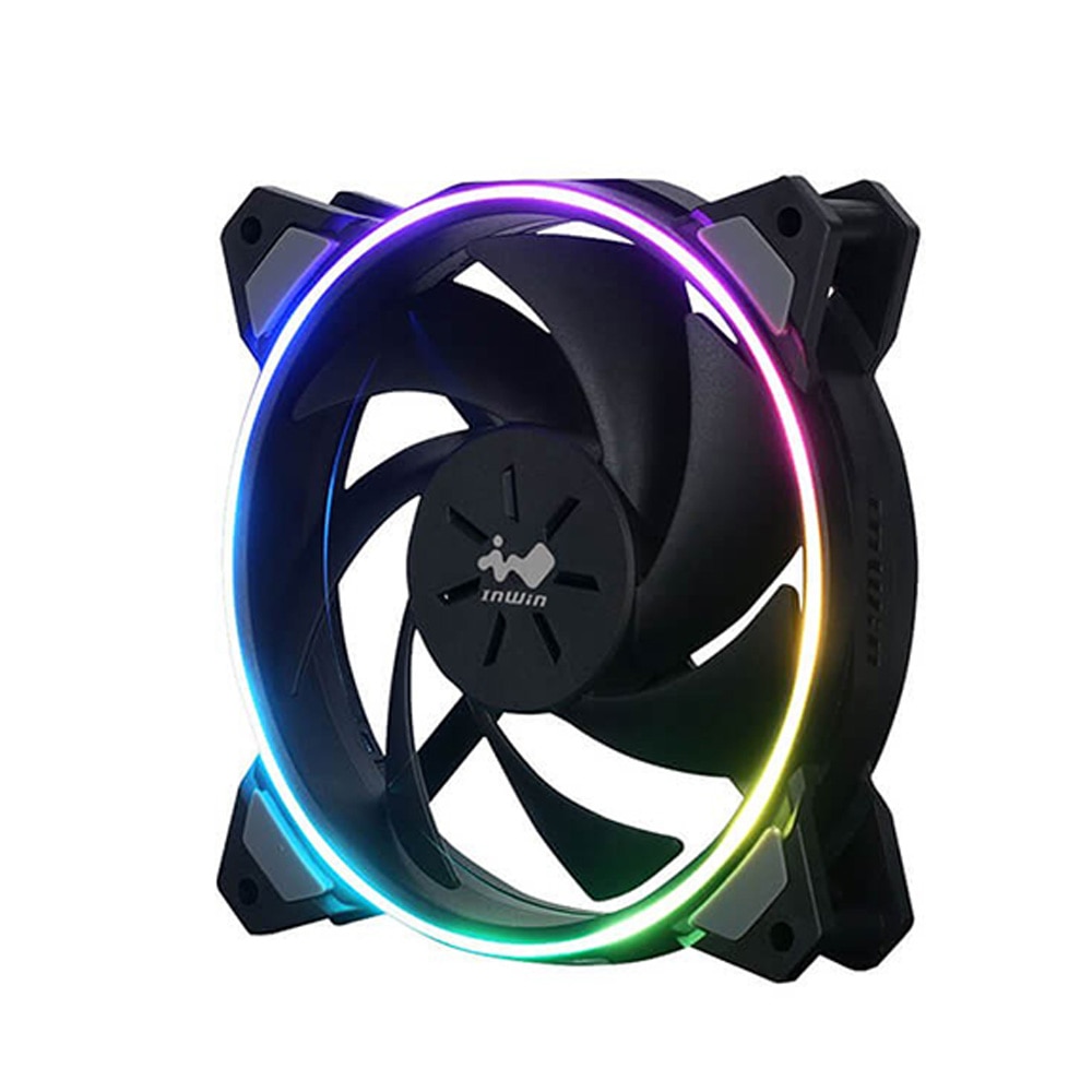 InWin PC Computer LED fan 120mm 4pin Desktop PC Computer Cooling Cooler Sirius InWin Loop ASL120 RGB Silent Case Cooling Fans