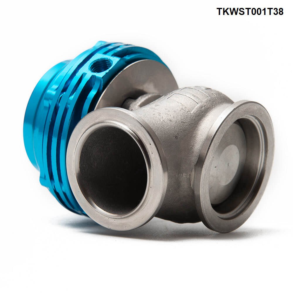 38 Mm Externe Wastegate Mvs V-Band Flens Turbo Waste Gate Voor Supercharge Turbo Spruitstuk TKWST001T38