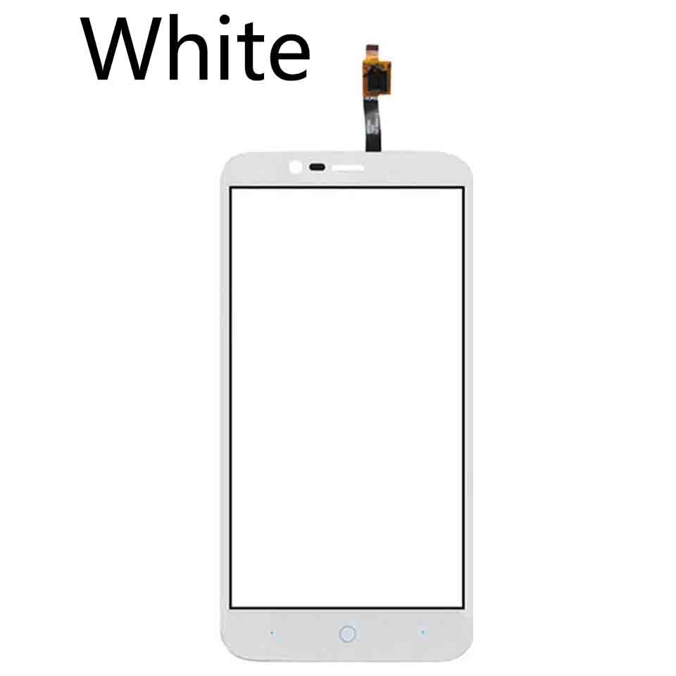 Para ZTE Blade A310 pantalla táctil Sensor Panel digitalizador de repuesto: White-No tool
