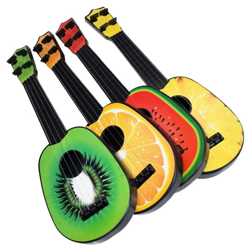 Børn frugt ukulele lille guitar musikinstrument pædagogisk legetøj