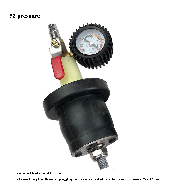 Leakagetest Ofwatertank Plug Rubber Plug Druk Rubber Pier Pijp Verstopping Lekken Detectiontoolset Onderhoud Van Intercoole Hoofd: 52 pressure