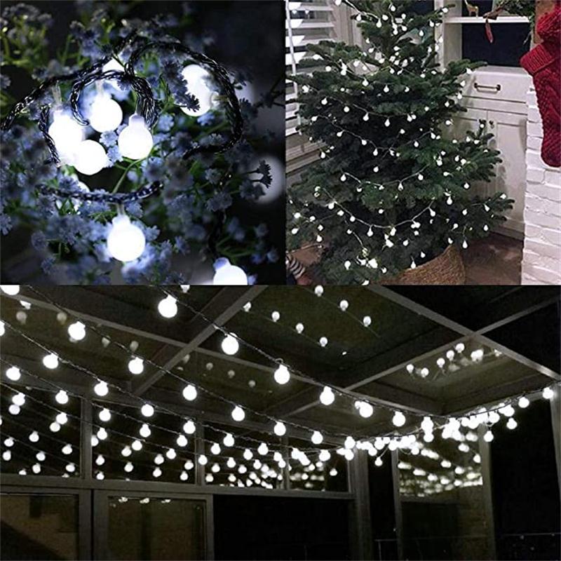 10M 6M 3M 1,5M Batterie Power Ball LED Lichterketten Girlande Lichter Außen Lampe Hochzeit Garten lichterkette Weihnachten Dekoration