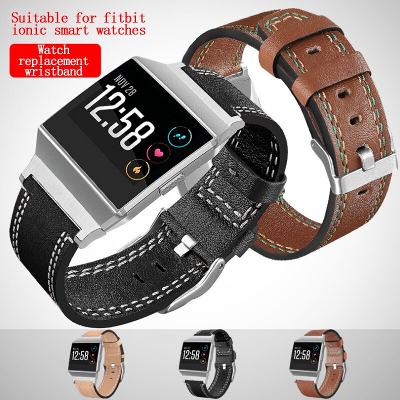 Armband av mjukt läderarmbyte tillbehör för armband armband förjoniska smarta klockarmband armband klockarmband