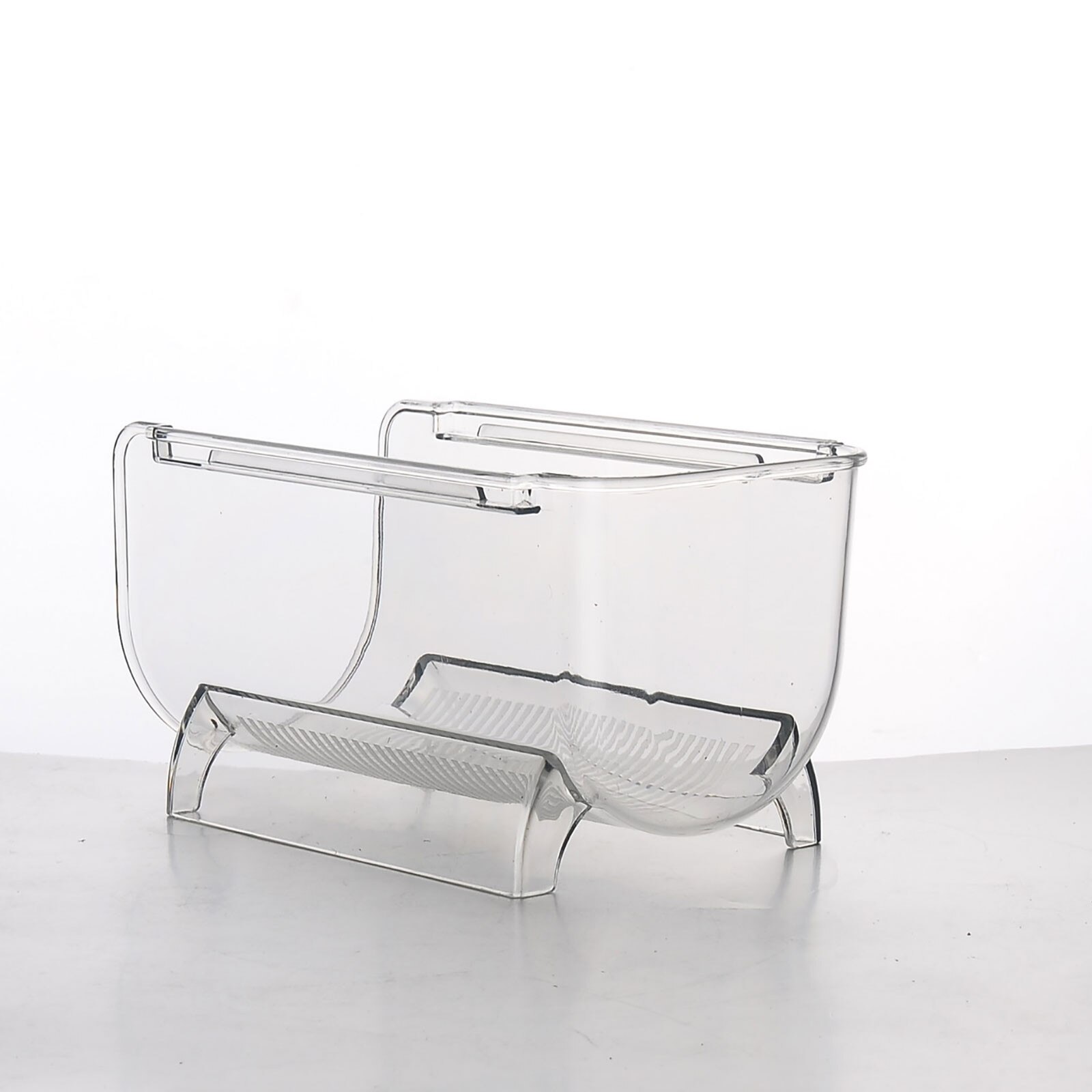 Refrigerator Organizer Kitchen Bottle Storage Rack Stackable Wine Holder Bottles Display Shelf Fridge Kitchen Organizer 1231