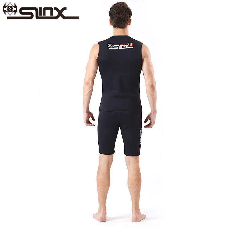 3mm neopreen duikvesten voor mannen en vrouwen, handdoekvoering, unisex mouwloos wetsuit, surfvest, snorkelzwemkleding