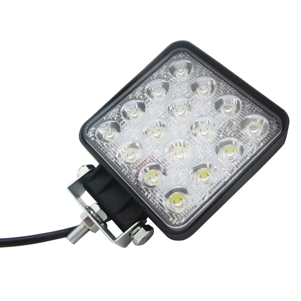 2X 48W LED Arbeitsscheinwerfer Offroad Scheinwerfer für JEEP Bagger SUV