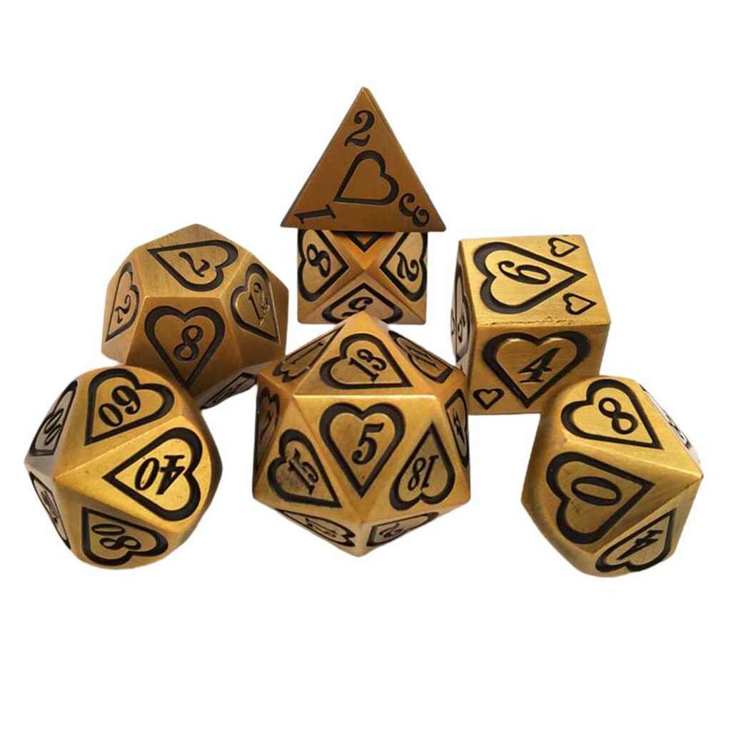 7Pcs Polyhedrale Dobbelstenen Set Voor Mtg Dnd Trpg Rollenspel Board Game Rekwisieten Levert D4 D6 D8 D10 D12 d20Multi Side Dobbelstenen: Style 2