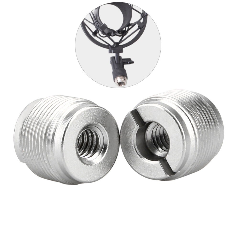 NICEYRIG 1/4 &quot;Mic Schraube 5/8&quot; Mikrofon Schraube 1/4 5/8 Stativ Universal- Unterstützung Schraube 1/4 DSLR Anlage Mikrofon Anlage (2 teile/paket)