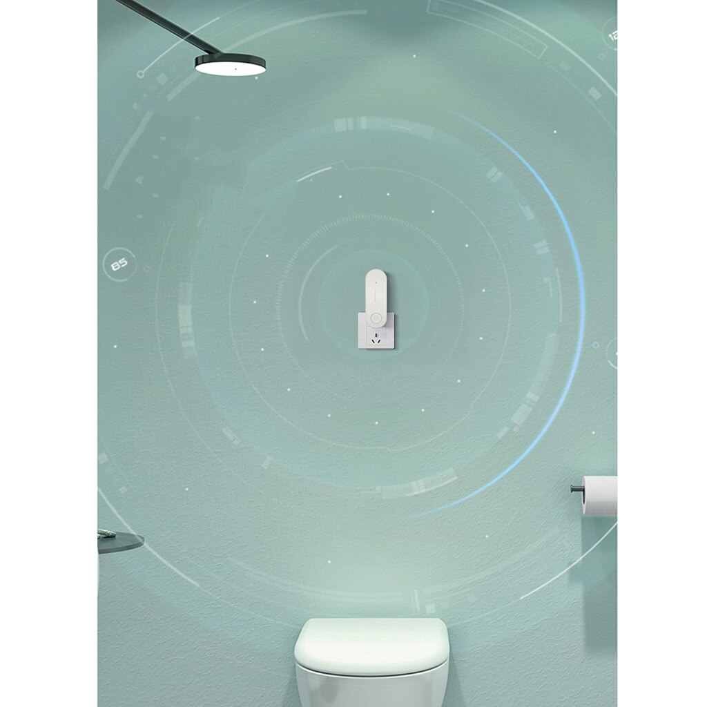 Mini Plug in Air Purifier Portable Air Freshener Air Lonizer for Office Living Room Bedroom Restroom Sauna Hotel US Plug