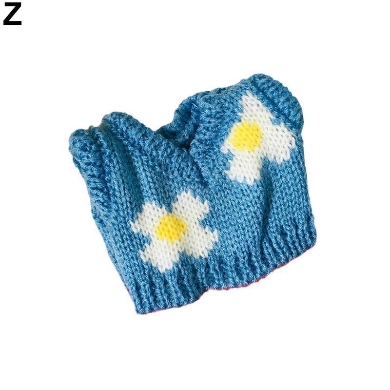 1 sztuk 20cm pluszowe zabawki słodkie ubrania z miękkiej dzianiny sweter zima Vintage dzieci lalki zabawki urodziny prezenty świąteczne akcesoria