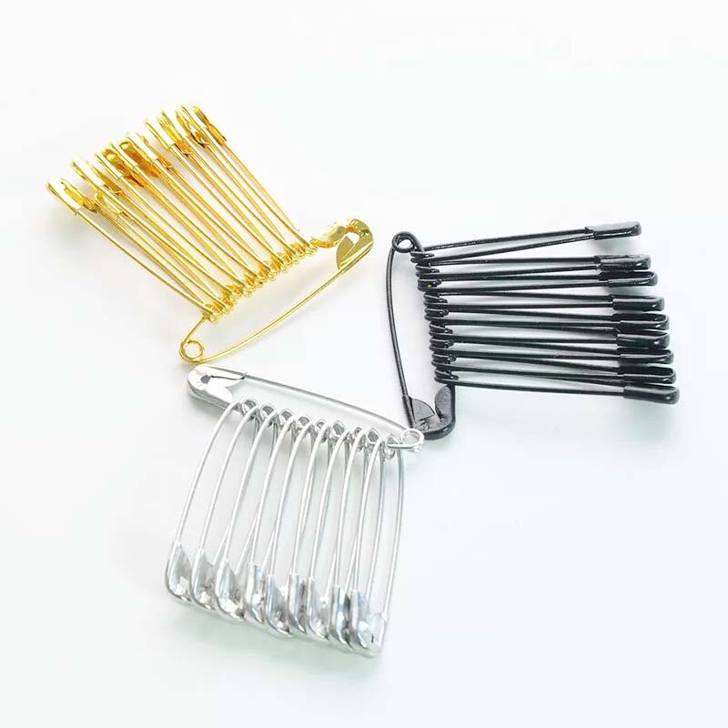 1000 Uds. B alfileres de seguridad para etiquetas de ropa Cuerdas/cordones uso DIY accesorios de ropa alfileres longitud 18mm-55mm