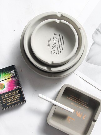 Nordic ins windasbak huiskamer eenvoudig modern persoonlijkheid trend grote europese cementasbak