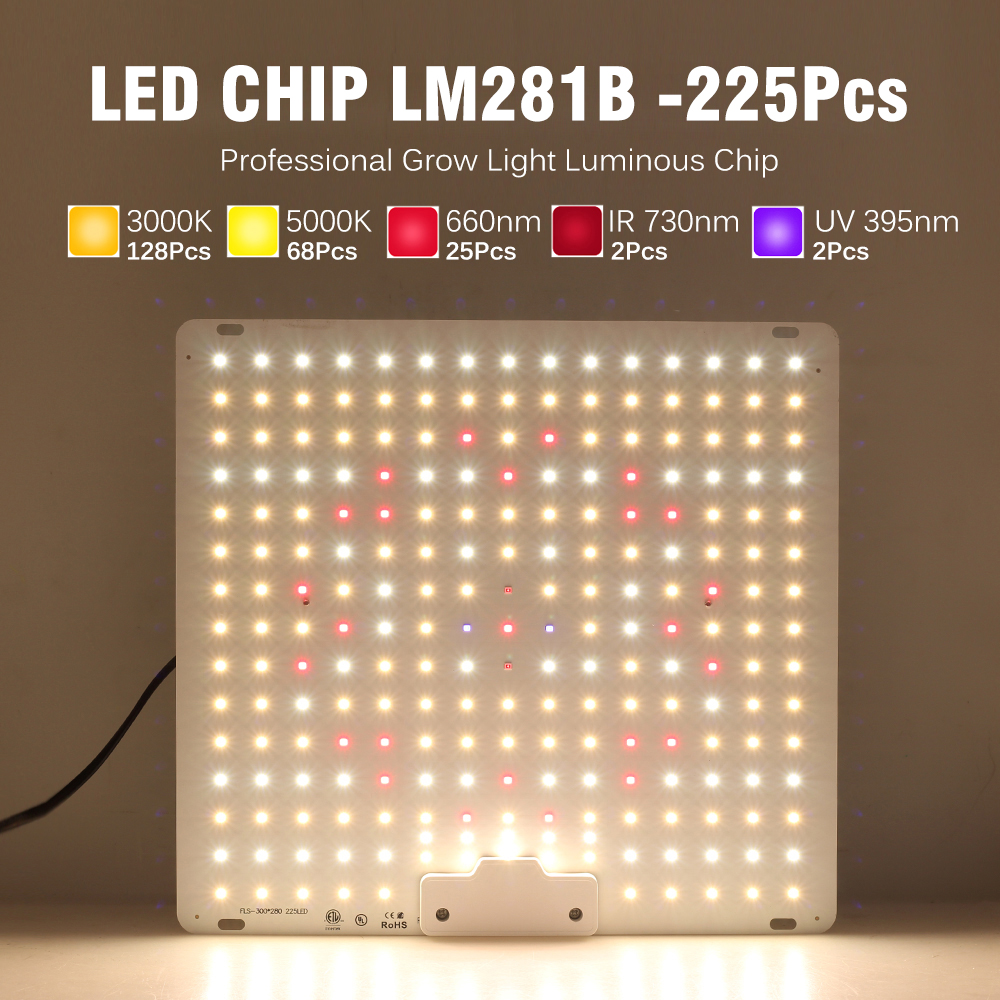 65 W Volledige Spectrum Groeilamp Met 5 Lichtkleuren LM281B LED Plant Licht Voor Kas Bloem en Plantengroei Verlichting