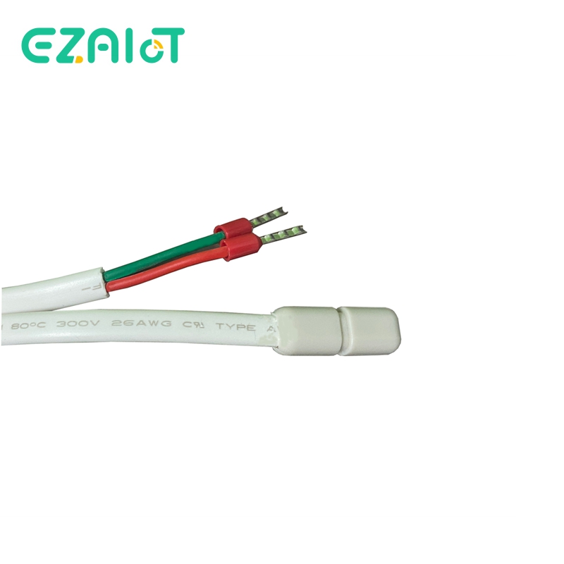 Temperatuursonde 3M draad NTC 10K3380 1% waterdichte temperatuurregelaarsensor voor elektrische / water vloerverwarming thermostaten