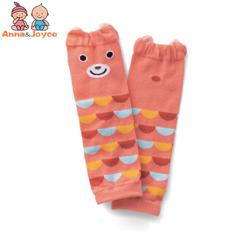 10pair/lot Cartoon Air Conditioning Baby Leg Warmers Baby Boys Girls Toddler Knee-length Striped Leg Warmer Atws1713