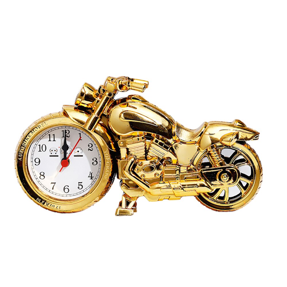 moto moto motif réveil bureau horloge créative maison anniversaire Cool horloge: A2