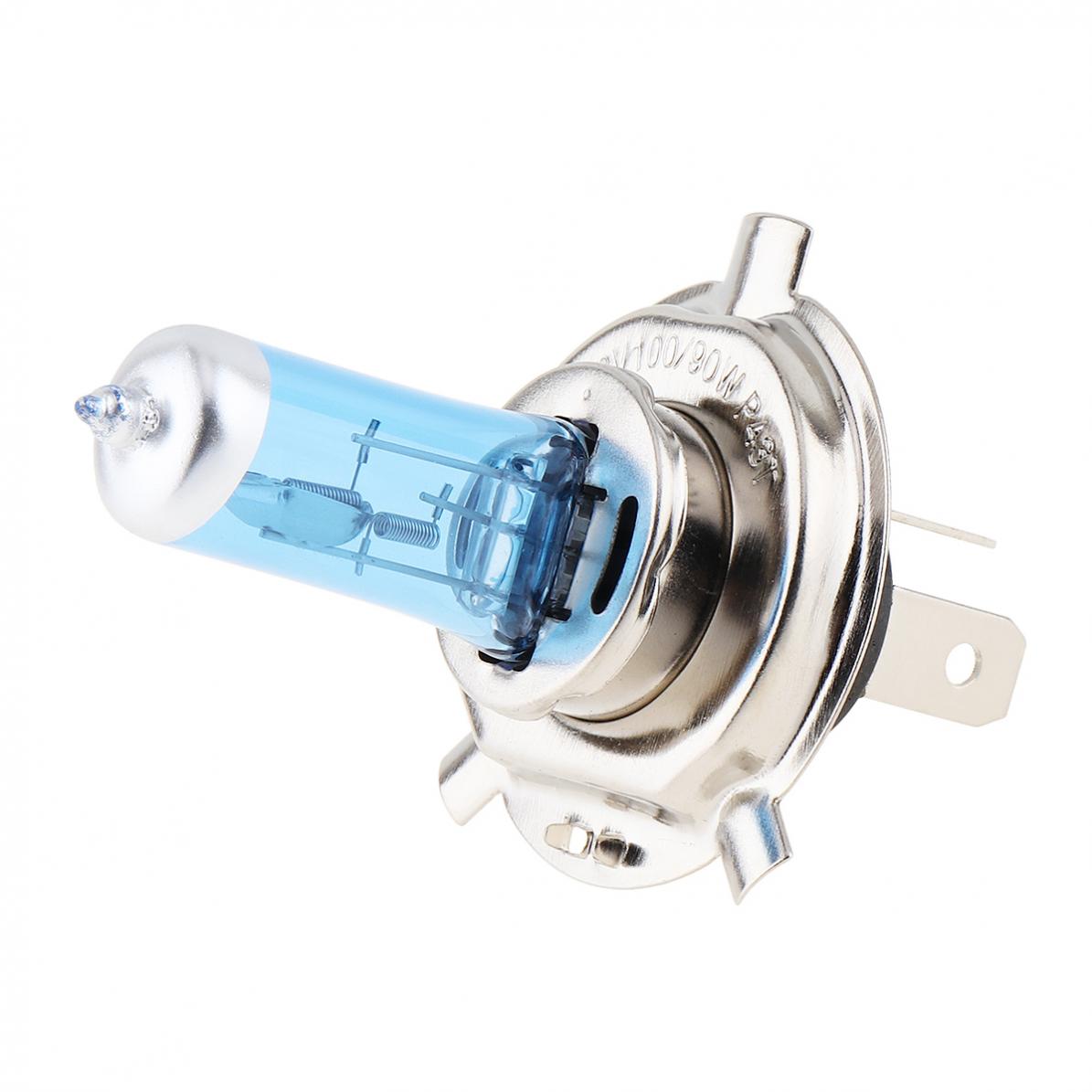 12V H4 100 / 90W 5000K Weißes Licht Super Helle Auto Xenon Halogen Lampe Auto Front Scheinwerfer nebel Birne