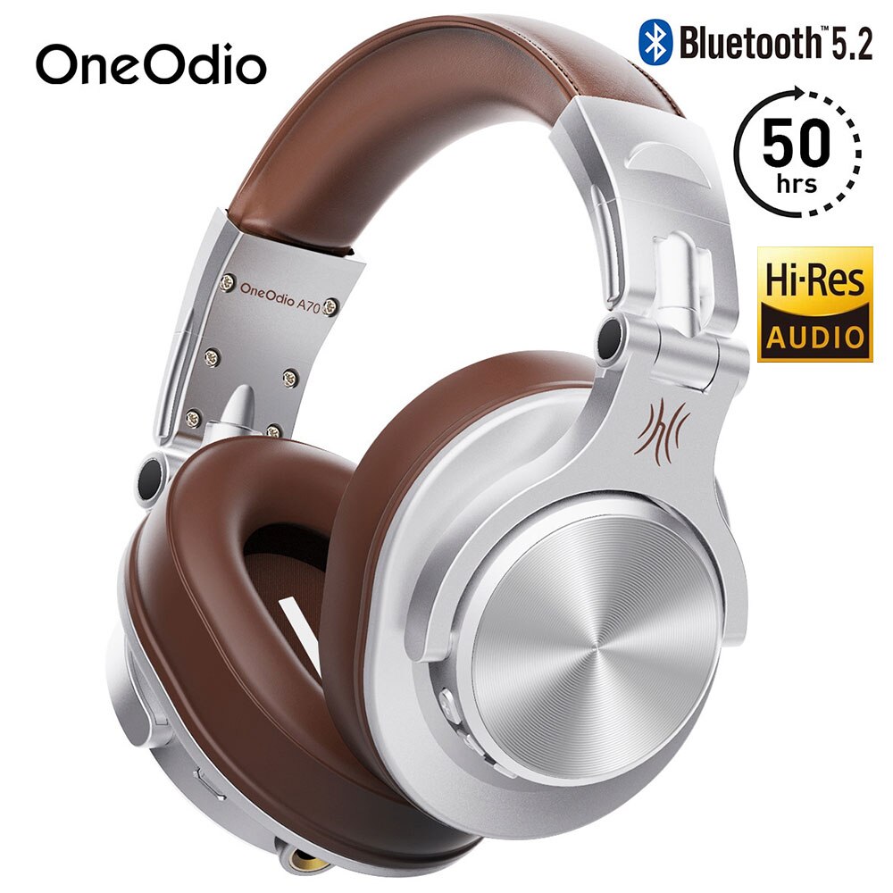 Oneodio A70 Fusion Bluetooth 5.2 Hoofdtelefoon Studio Recording Bedrade/Draadloze Hoofdtelefoon Met Delen-Poort Professionele Monitor