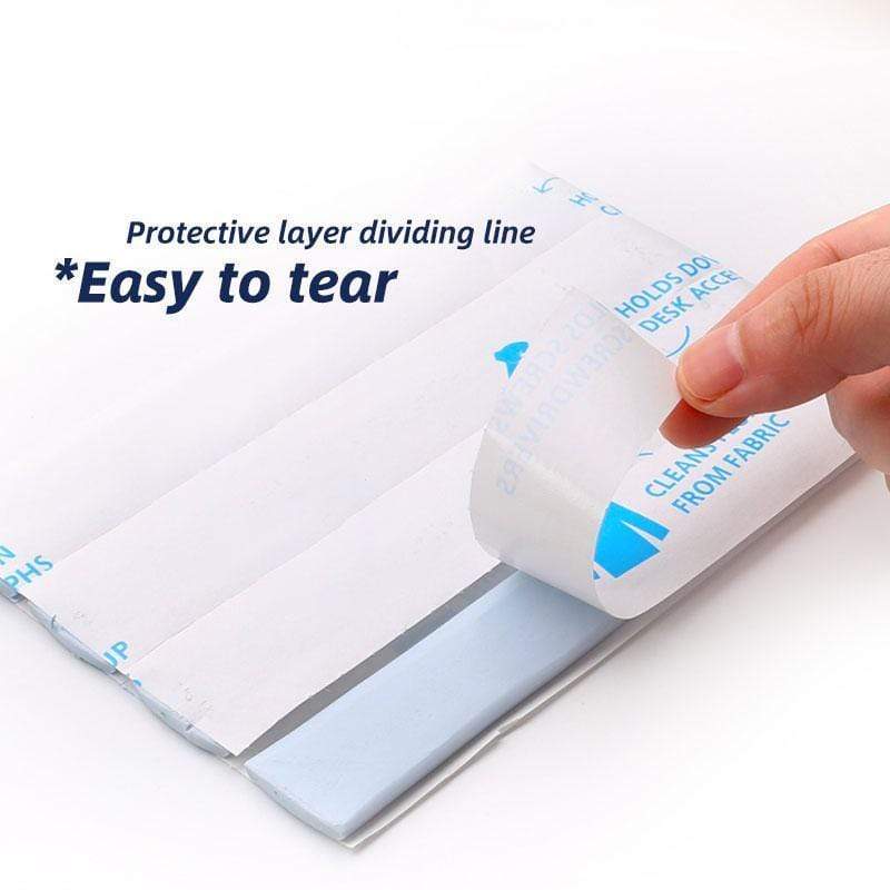 4 Strips / Pcs Reusable Adhesive Blu-Tack Multipurpose Home Office School Dirt Remover Putty Tabs 75g