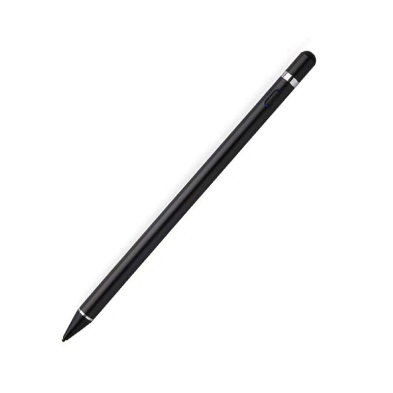 Universal touch pen for stylus, apple pencil, active capacitive stylus, ipad, iphone, samsung for smartphone, tablet: Black