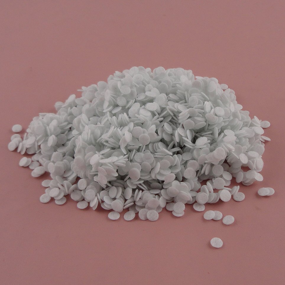 2000PCS 6mm 8mm 10mm White Round Felt Pads Appliques for DIY Hairbands accessories,6mm round felt patches,mini non-woven circles: White / 6mm