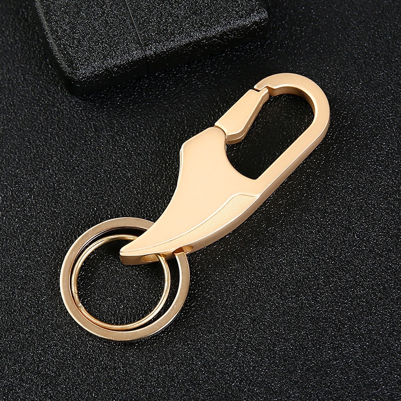 Plating sleutels houder styling sleutelhanger delicate sleutelhanger metalen sleutelhanger eenvoudige zakelijke sleutelhangers