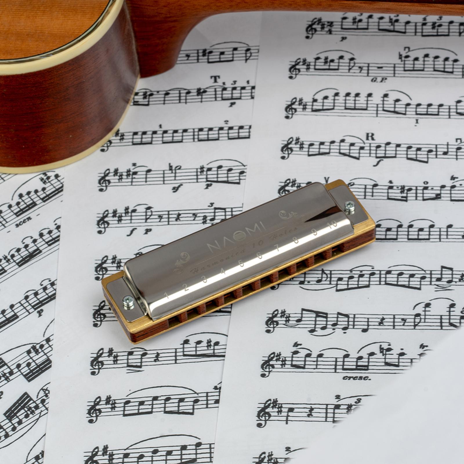 Draagbare Harmonica C Key Mondharmonica Voor Muzikanten Volwassenen Beginners Verjaardagscadeautjes