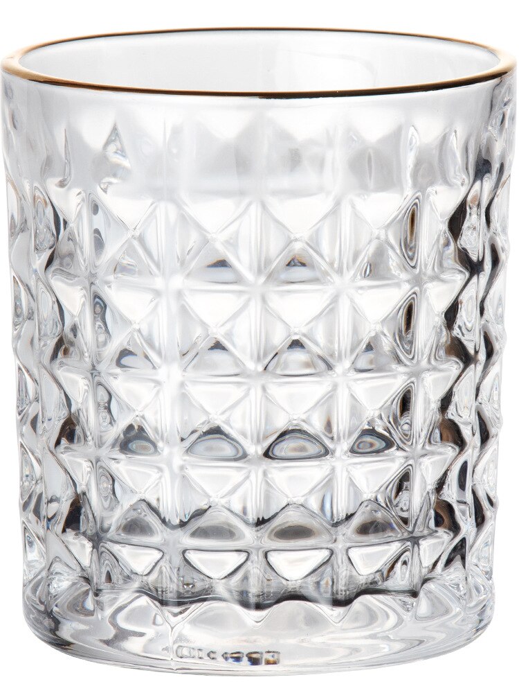 Verre à eau épaissi en relief, dessin du vent, Phnom Penh, verre à whisky domestique transparent, verre à vin