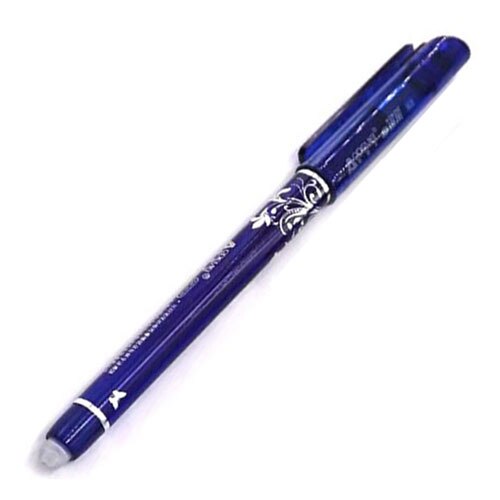 1PCS Erasable Pen Blue / Black / Dark Blue / Red Erasable Pen Office Supplies Student Exam Spare: 1pcs blue