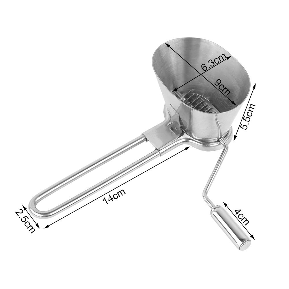 7 Stuk Rvs Keuken Tool Set Met Dunschiller Blikopener