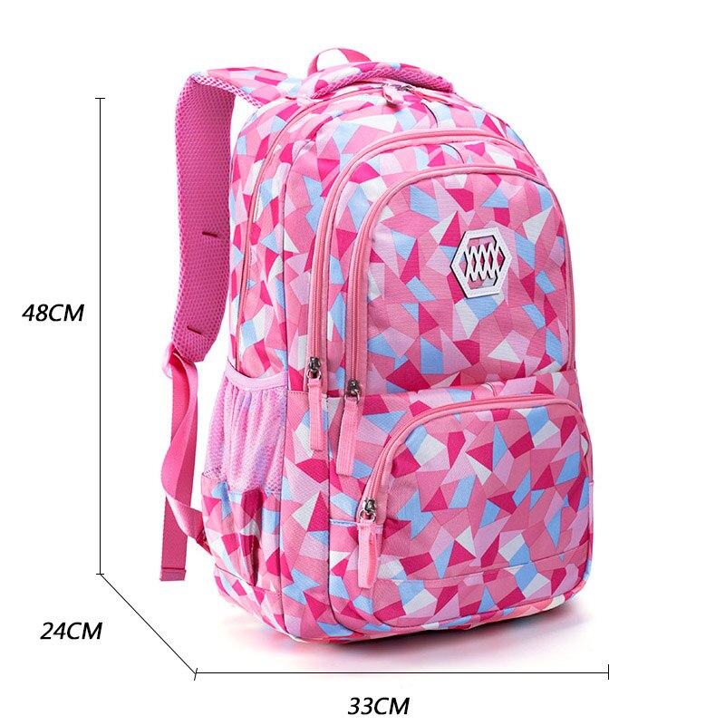 Ziranyu Vrouwen Rugzak Meisje Schooltas Voor Studenten Reizen Rugzakken Laptop Schooltassen voor Tienermeisjes: Pink Big