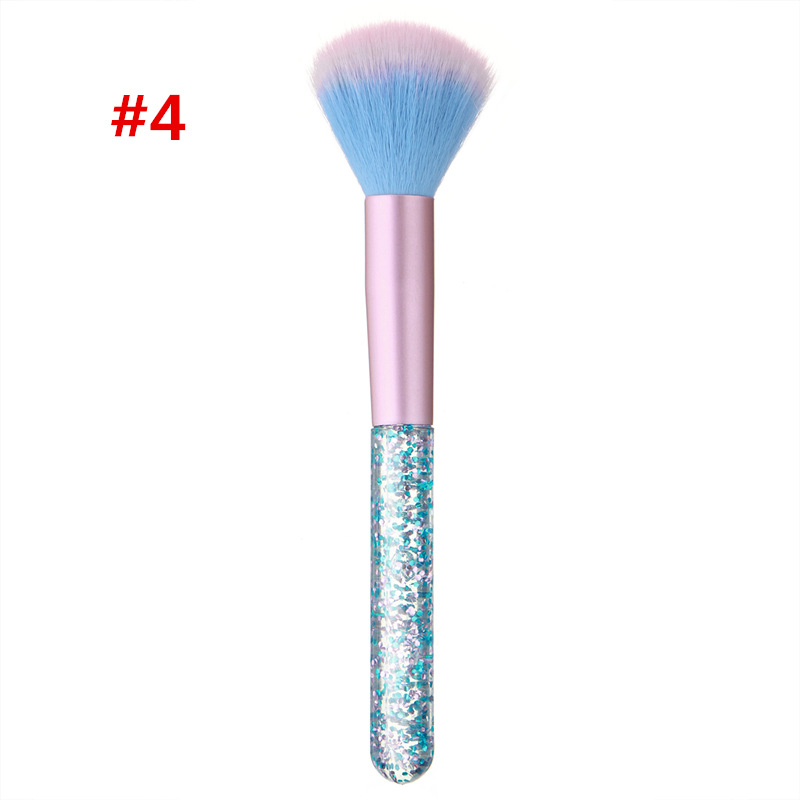 Diamond Nail Reinigingsborstel Soft Nail Art Voor Acryl & UV Gel Dust Cleaner Brush Manicure Pedicure Tool: Nail Brush-04