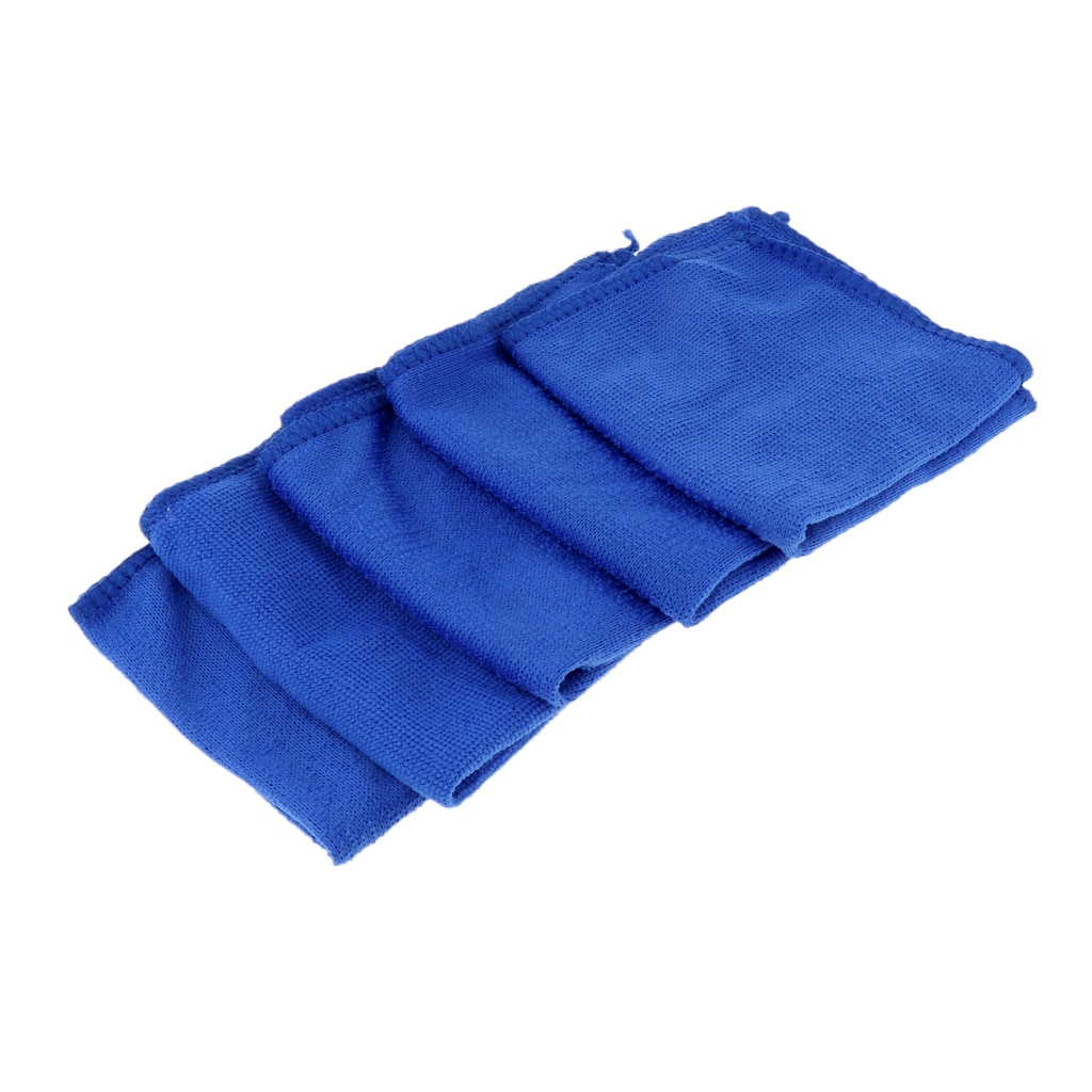 5 Stuks Sneldrogende Microfiber Handdoek Voor Auto 'S Fietsen Huishoudelijke Polijsten Doek Rag Wisser Fiets Schoonmaken Tool