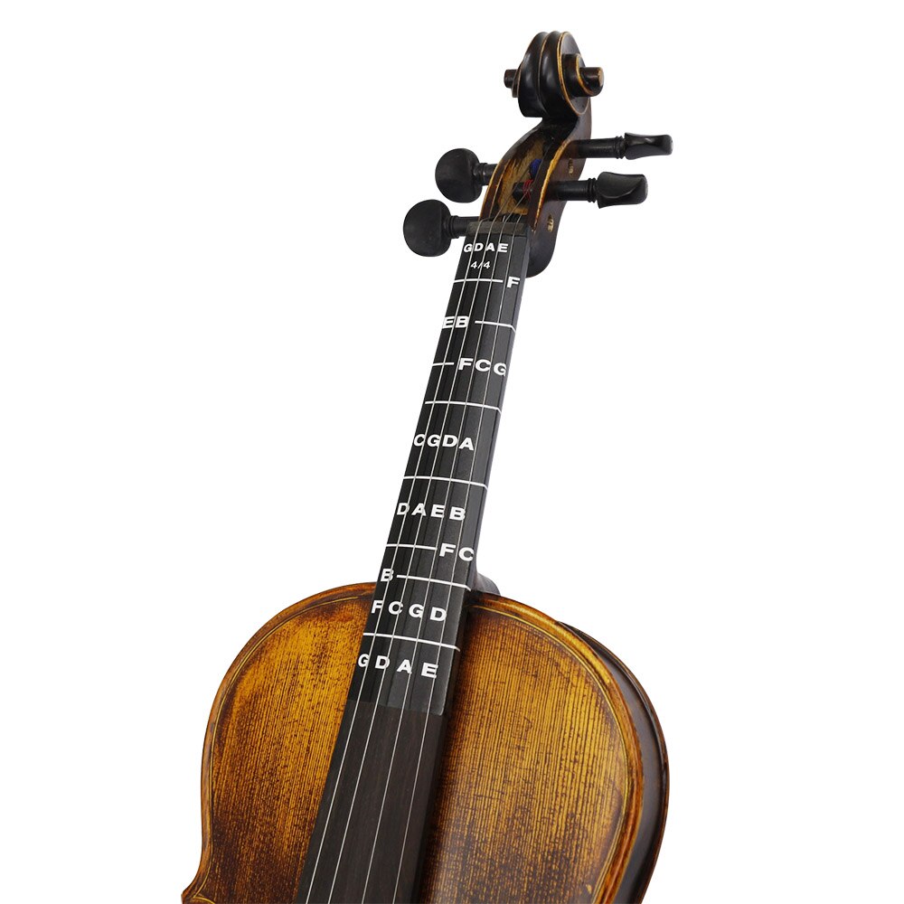 1pcs Fretboard Fingerboard Fret Finger Chart Guide Label Sticker Poster for Full 4/4 Size Violin Fiddle