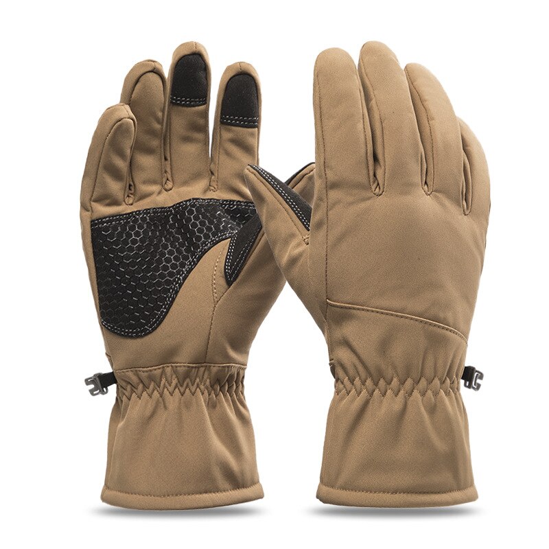 Camouflage Ski Handschoenen Motorfiets Waterdichte Thermische Handschoenen Snowboard Sneeuwscooter Handschoenen Mannen Winter Sneeuw Rijden Handschoenen Windstopper