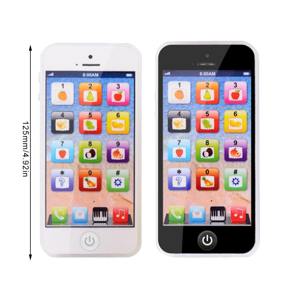 Engels Muziek Simulatie Learning Licht Speelgoed Mobiele Telefoon Verhaal Machine Vroege Onderwijs Speelgoed Mobiele Telefoon Met Usb-kabel