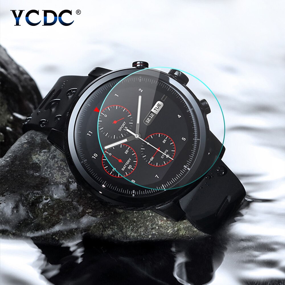 23-46mm szkło hartowane ekran smart watcha protector dla ticwatch 2/s/e/pro