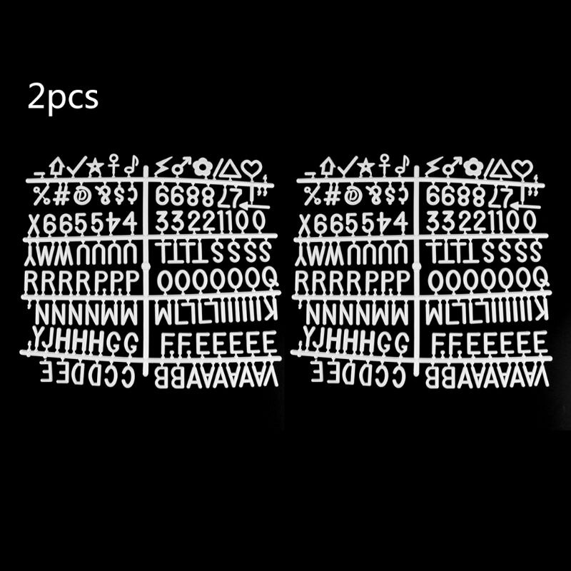 Tablica literowa litery zestaw 126 liczb znaki specjalne słowa dla filcu zmienne znaki wiadomości i tablice na listy