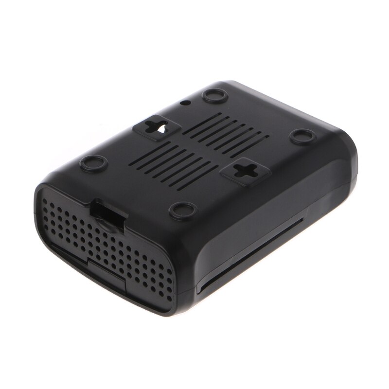Pi box abs behuizing met ventilatormodule voor raspberry  pi 3/2/ b plus met 3pc koellichamen