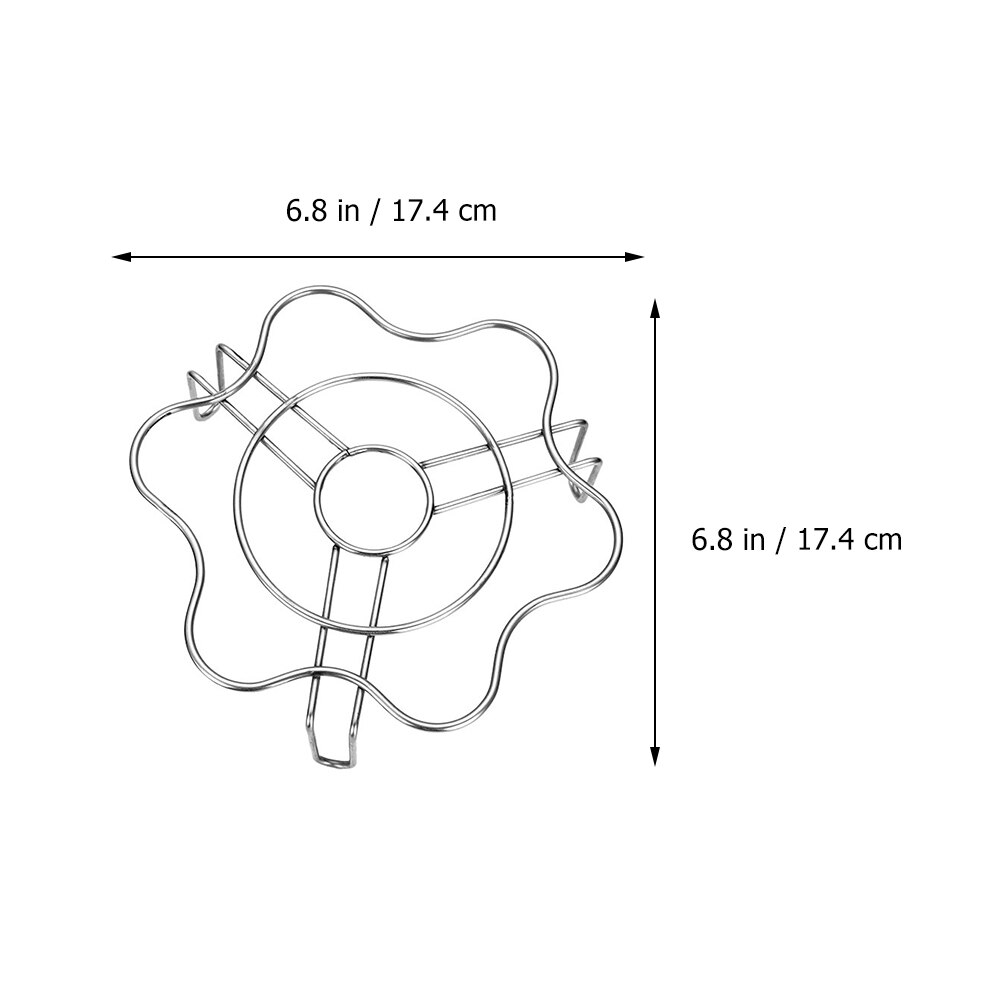 Scaffale per cottura a vapore pentole da cucina durevole multifunzione per riscaldamento a vapore