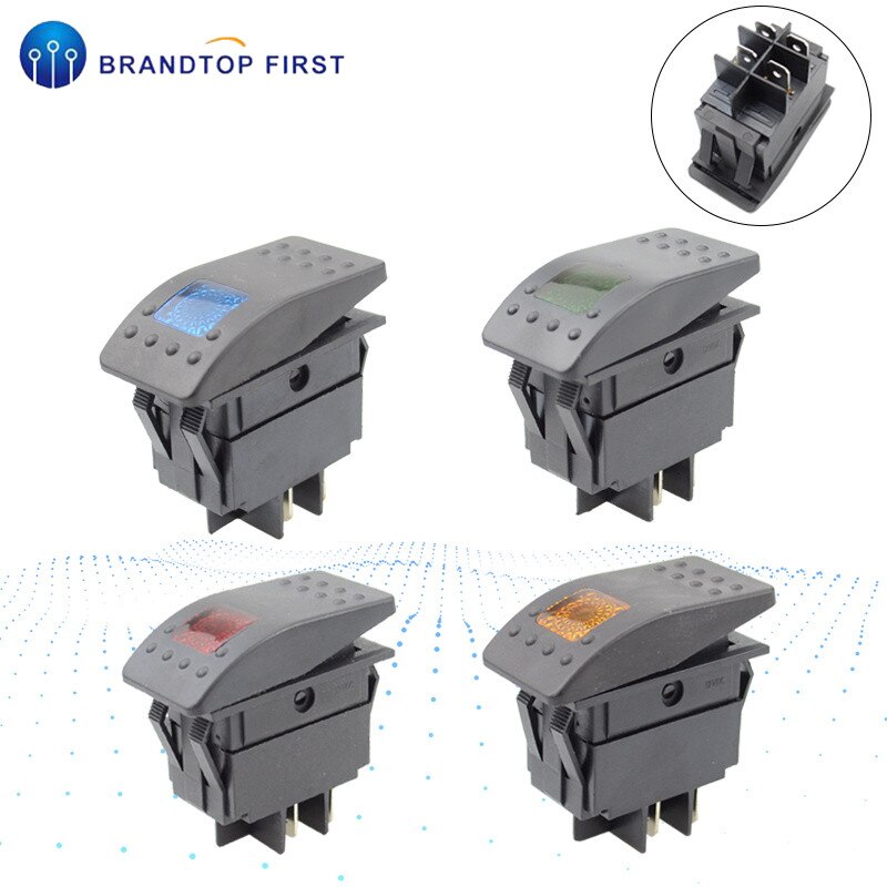 Car Marine Boat Off Road LED Light on off Button T... – Grandado