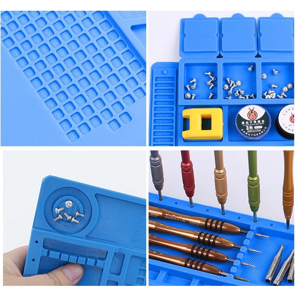 Heat Insulation Working Mat Maintenance Platform Heat-resistant Soldering Station Repair Insulation Pad Insulator Pad ESD Mat