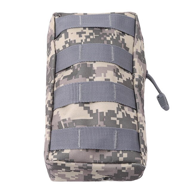 Wodoodporna taktyczna saszetka na pas kieszeń Oksford taktyczna wojskowa saszetka na nogę narzędzie wielofunkcyjna torba kempingowa: Partial szary camoufl