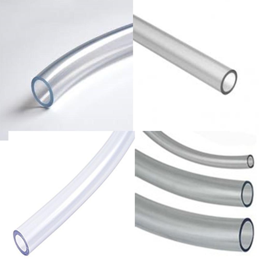 5 Metre Vinyl Tube Clear PVC Plastic Tubing Hose Hosing 12mm