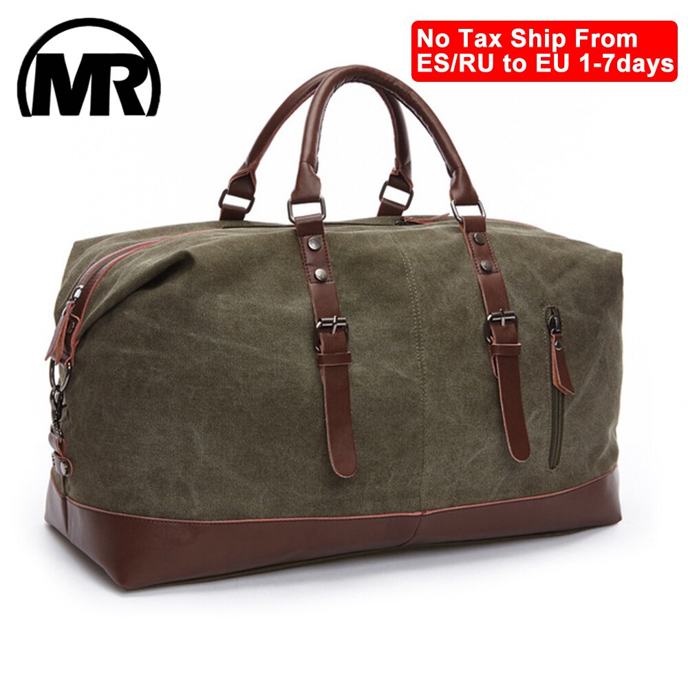 MARKROYAL-Bolso de viaje de cuero para hombre, bolsa de viaje, Maleta de viaje, bolso marinero para hombre, bolsa de viaje grande para fin de semana