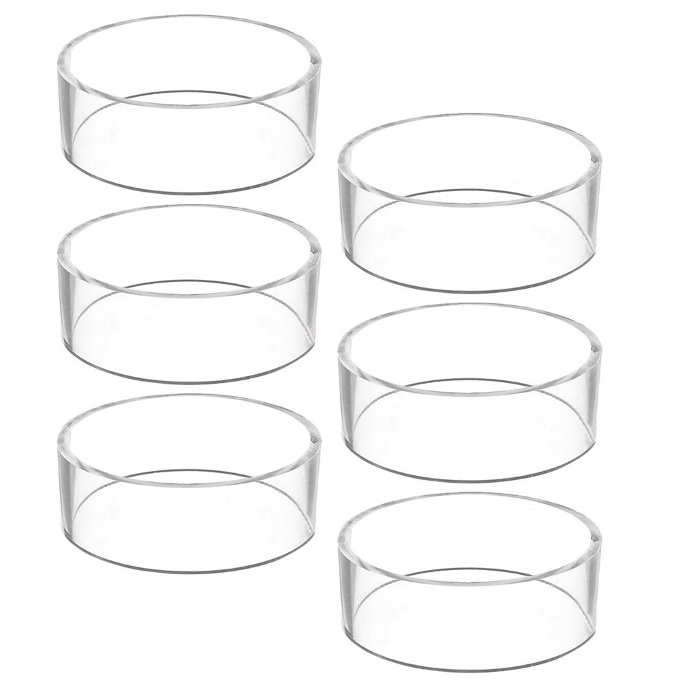 6 acryl-ständer für sportartikel-aufbewahrung und -präsentation (transparent)