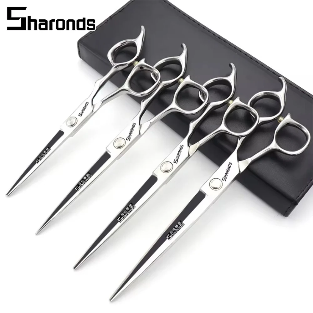 6/7/8/9 Inch hair cutting shears, Hairstylist Barber Scissors Set, Hairdressing long scissors, Hair Cutting Tools